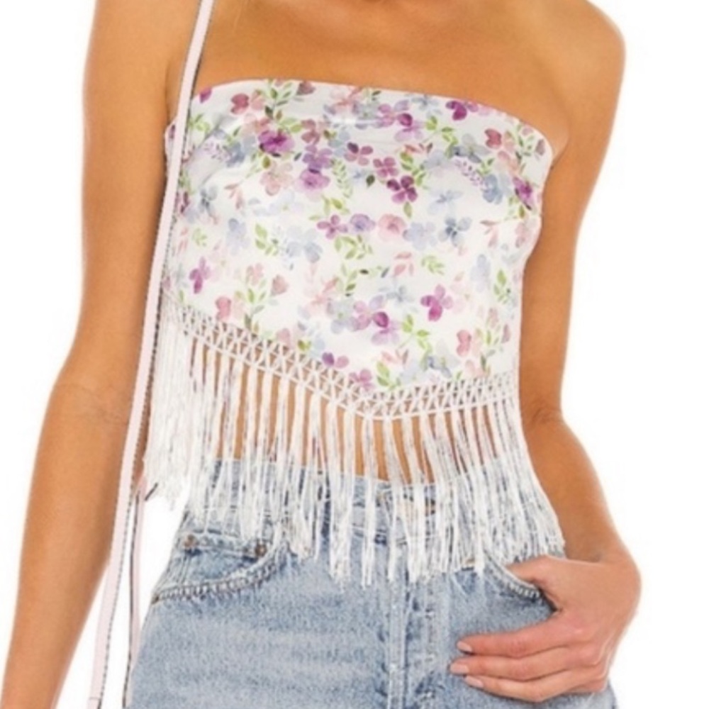 MAJORELLE Elly Top in Watercolor Multi